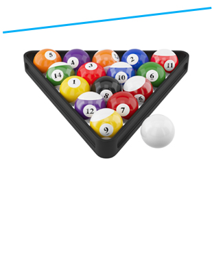 Biljarda piederumi